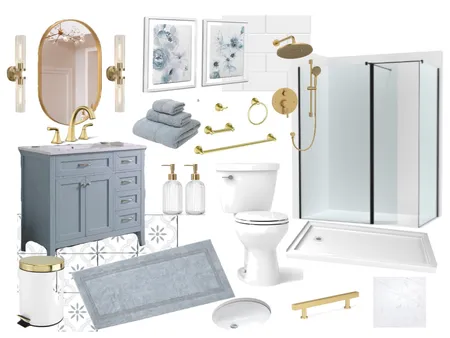 Bathroom Interior Design Mood Board by kal611816@gmail.com