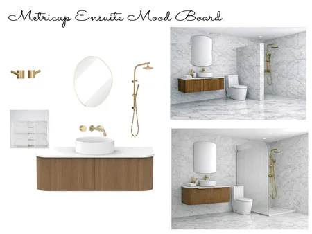 Metricup ensuite Interior Design Mood Board by Metric Designs