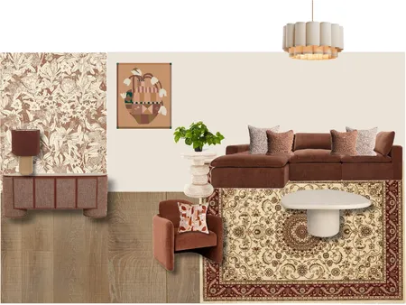 Living Room Space Interior Design Mood Board by fmckelvy