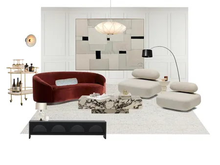 Art Deco Living B Interior Design Mood Board by lisahardie on Style Sourcebook