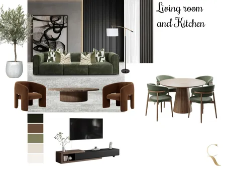 living room kenny Interior Design Mood Board by dimakatso