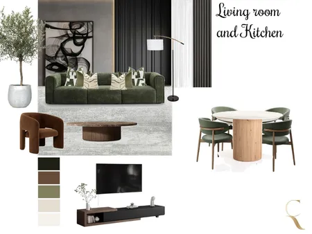 living room kenny Interior Design Mood Board by dimakatso