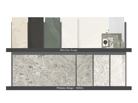 Brazilian X Plimatech Display Interior Design Mood Board by Carley Design Studio