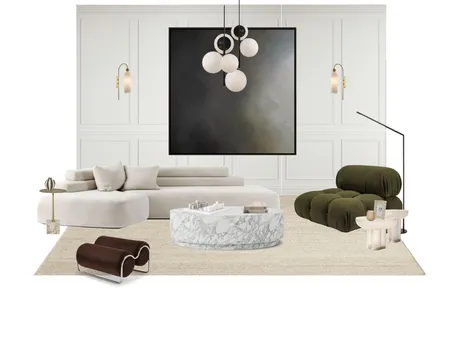 Art Deco Living Room A.2 Interior Design Mood Board by lisahardie