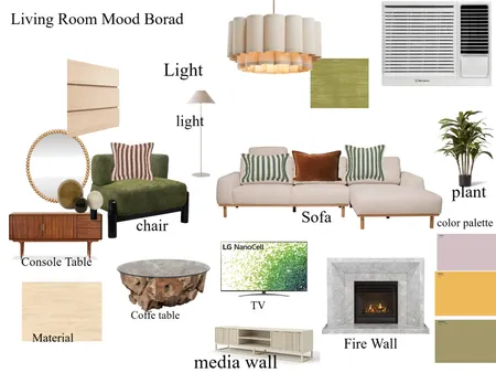 Mood Board Living Interior Design Mood Board by Alboria on Style Sourcebook