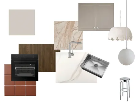Kitchen V2 - SAFFI Interior Design Mood Board by Black Koi Design Studio on Style Sourcebook
