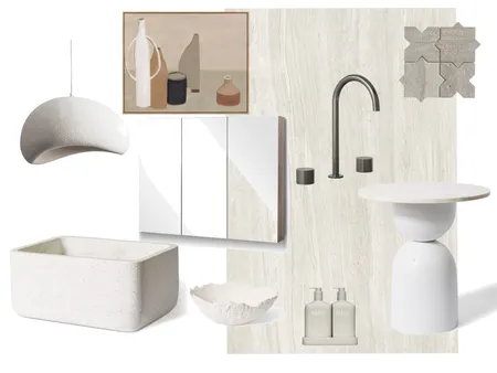 Talostone Silver Travertine Interior Design Mood Board by Talostone Design Team