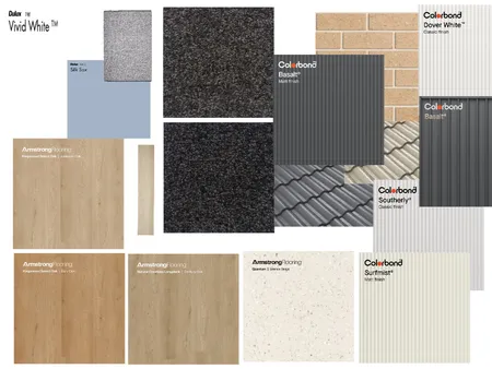 Overall Internal and External Interior Design Mood Board by NerdGeek