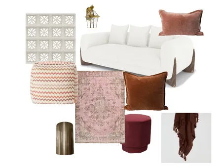 Moroccan Balcony Interior Design Mood Board by stephanielexie