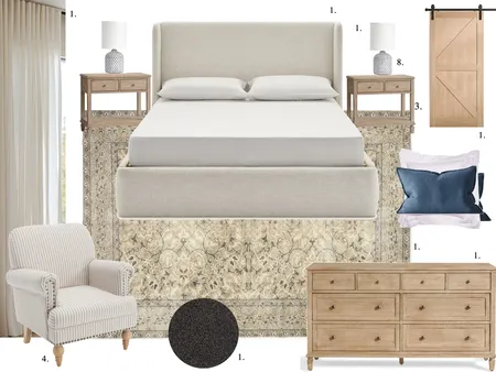 Master Bedroom Sample Board Interior Design Mood Board by Chloe_Reynolds