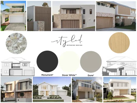 Julie & Tim - External Moodboard Interior Design Mood Board by Styled Interior Design on Style Sourcebook