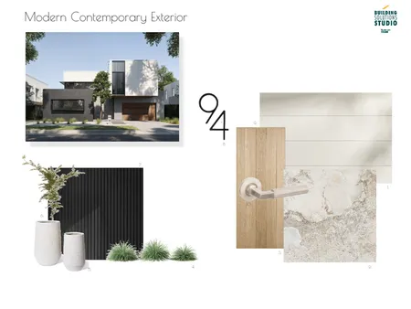 Modern Contemporary Exterior Interior Design Mood Board by bsschwh@bunnings.com.au