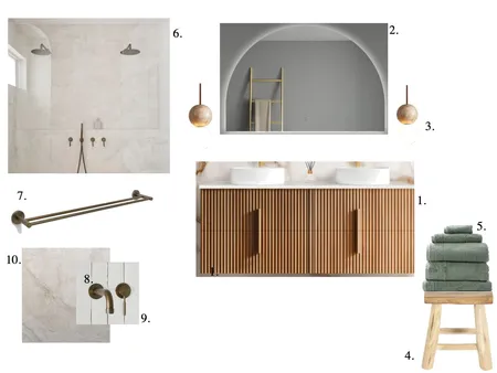 Bathroom Sample Board Interior Design Mood Board by Chloe_Reynolds on Style Sourcebook