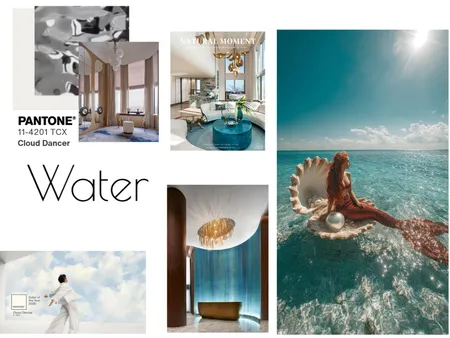water inspiratie Interior Design Mood Board by Charlotte Symens on Style Sourcebook