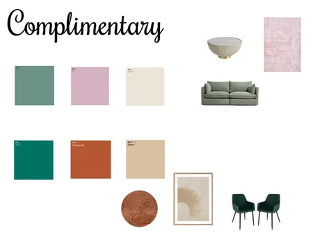 Complimentary Green Color Scheme Interior Design Mood Board by DMcAlister on Style Sourcebook