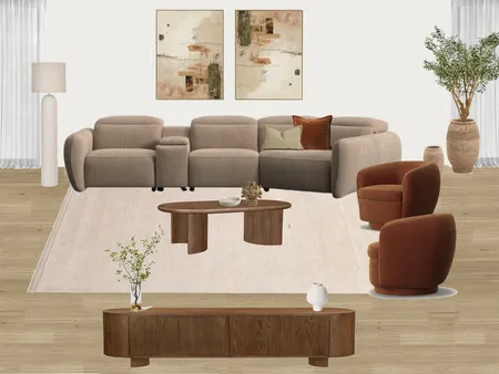 Media Room Interior Design Mood Board by Haus Studio Interiors on Style Sourcebook