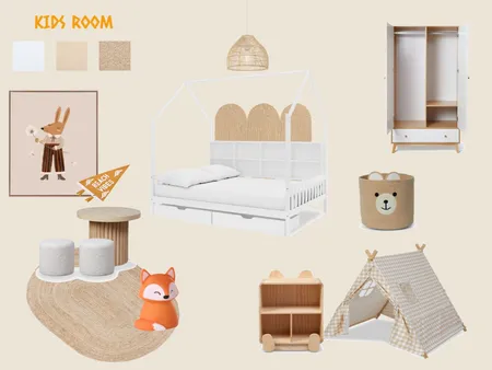 KIDS ROOM Interior Design Mood Board by georginakef