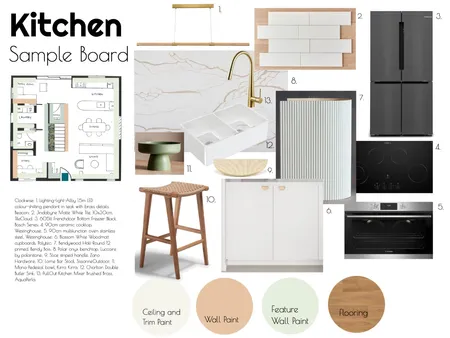 Tanya Smith.Assignment9.Kitchen.Final Interior Design Mood Board by TanyaS on Style Sourcebook