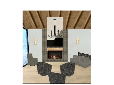 Cabin Loft Interior Design Mood Board by 1twhite