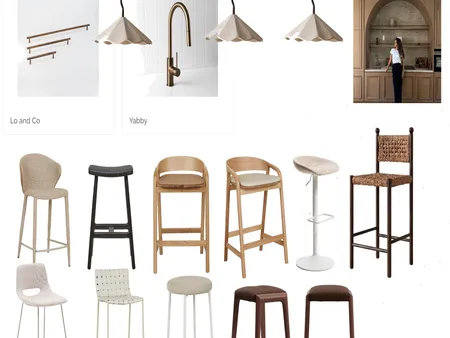 Sunbury barstools Interior Design Mood Board by Rhiannon Lee, Oleander & Finch Interiors on Style Sourcebook