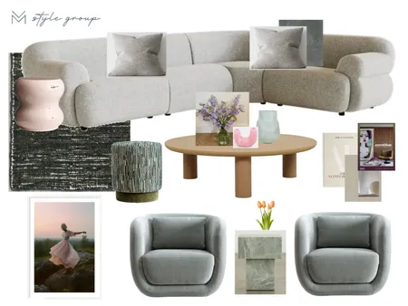 Family Lounge 2 - The Avenue Interior Design Mood Board by The VM Style Group on Style Sourcebook