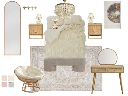 bedroom Interior Design Mood Board by Hattie_Fleer