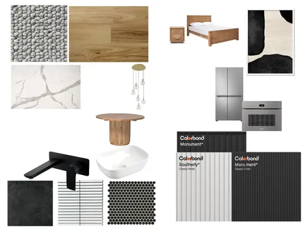 SAT B&W Mood Board Interior Design Mood Board by jadabsymes@gmail.com on Style Sourcebook