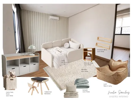 Dormitorio Luciano. 5 Interior Design Mood Board by Noelia Sanchez on Style Sourcebook