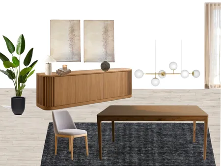 Comedor  - Modernidad Organica y Calida v2 Interior Design Mood Board by Daibrojt on Style Sourcebook