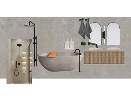 Mt Eliza - Bathroom Interior Design Mood Board by raddarchitecture