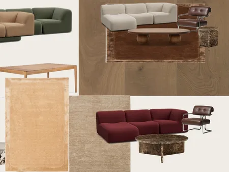 Living Area Interior Design Mood Board by HouseC