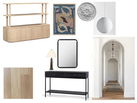Hallway Moodboard Interior Design Mood Board by jennifer.lamont23@gmail.com