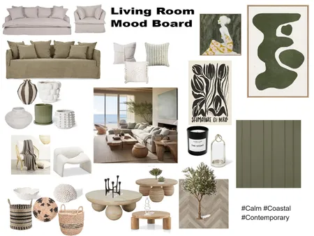 Living Room 2 Interior Design Mood Board by lrevill