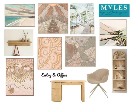 Jol & Greg - Entrance & Office Interior Design Mood Board by Stacey Myles on Style Sourcebook