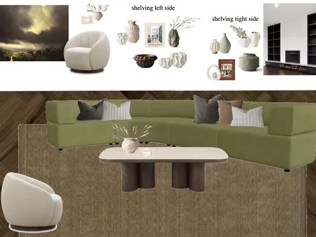 Project Nicholls - final main living (revision one) Interior Design Mood Board by Meraki Interiors on Style Sourcebook