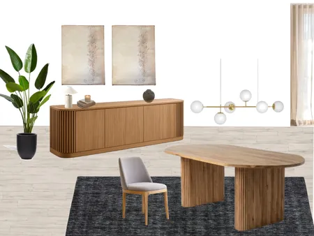 Comedor  - Modernidad Organica y Calida v1 Interior Design Mood Board by Daibrojt on Style Sourcebook