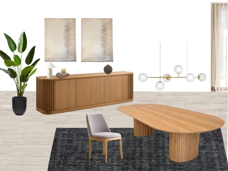 Comedor  - Modernidad Organica y Calida v1 Interior Design Mood Board by Daibrojt on Style Sourcebook