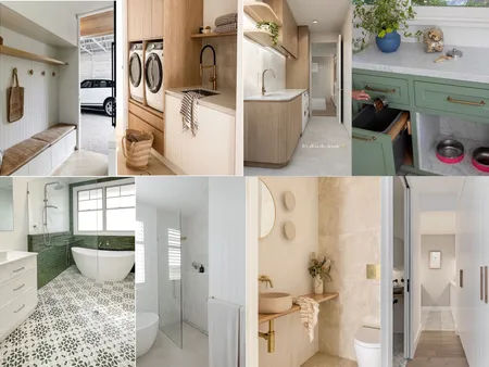 Laundry & Bathrooms/ Powder Room Interior Design Mood Board by Hannah.thompson549 on Style Sourcebook