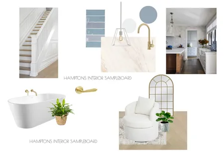 HAMPTONS - INTERIOR SAMPLE BOARD Interior Design Mood Board by bsschwh@bunnings.com.au on Style Sourcebook