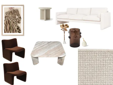 Lounge Interior Design Mood Board by Ivory