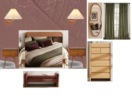 Spare Bedroom Interior Design Mood Board by BJSchmid11
