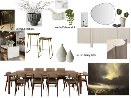Project Nicholls - final revision -  kitchen & dining Interior Design Mood Board by Meraki Interiors on Style Sourcebook