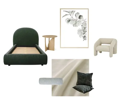 Bedroom Interior Design Mood Board by IV