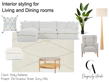 134 Foveaux Street Surry Hills Interior Design Mood Board by DesignbyAmelie