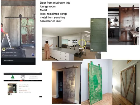 Sliding Door From Mud Room to Lounge Room Interior Design Mood Board by accounts@strathroy.com.au on Style Sourcebook