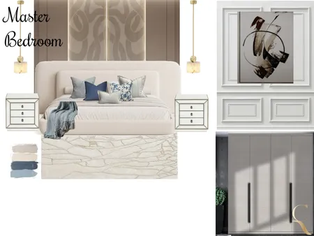 thandiwe master bedroom Interior Design Mood Board by dimakatso