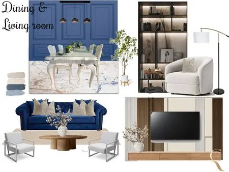 thandiwe dining and living room Interior Design Mood Board by dimakatso
