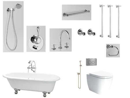 Marion Bathroom Fittings Interior Design Mood Board by Sally77uk