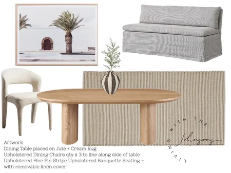 Baker Dining Interior Design Mood Board by LWTJ