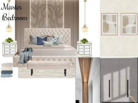 thandiwe master bedroom Interior Design Mood Board by dimakatso